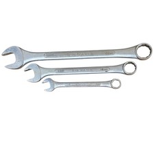 Vintage S-k Wayne Combination Wrenches Lot Of 3 Box Open 13mm 18mm 22mm Vintage S-k Wayne Combination Wrenches Lot Of 3 Box Open 13mm 18mm 22mm