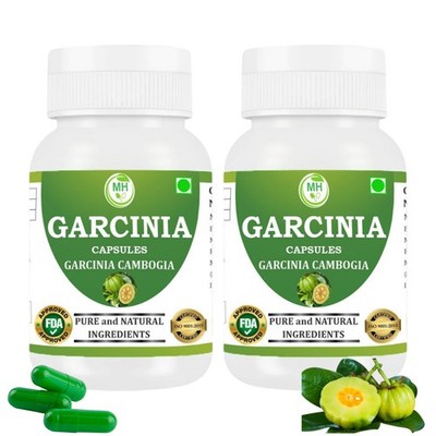 Garcinia Cambogia (Garcinia) Capsules For Weight Management Pack of 2 x 60