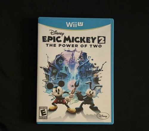 DISNEY EPIC MICKEY 2 THE POWER OF TWO NINTENDO WII U BRAND NEW UNUSED OPEN BOX