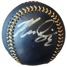 Marcus Semien Signed Black Major League Baseball Texas Rangers - Beckett QR Code