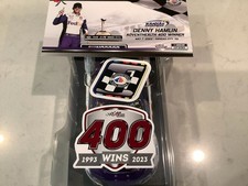 DENNY HAMLIN AUTOGRAPHED 2023 FEDEX EXPRESS KANSAS WIN DIECAST  JGR 400th WIN
