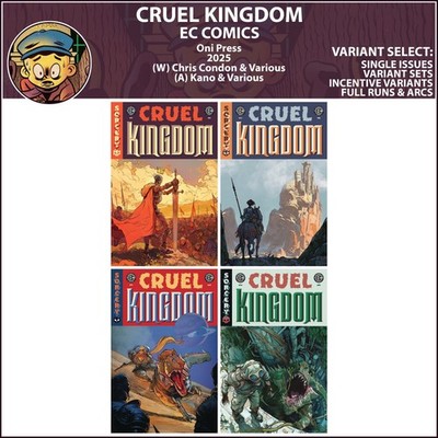 EC Cruel Kingdom (2025) #1 2 3 4 Oni Press COVER SELECT