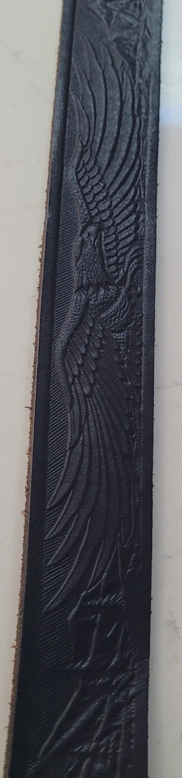 Vintage 1973 Wells Fargo & Co Since 1852 Solid Brass Belt Buckle w Eagle Belt image 5