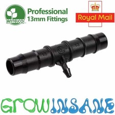 Barbed Reducing Tee 13mm to 4mm Connector Irrigation Pipe Hose Antelco Hozelock