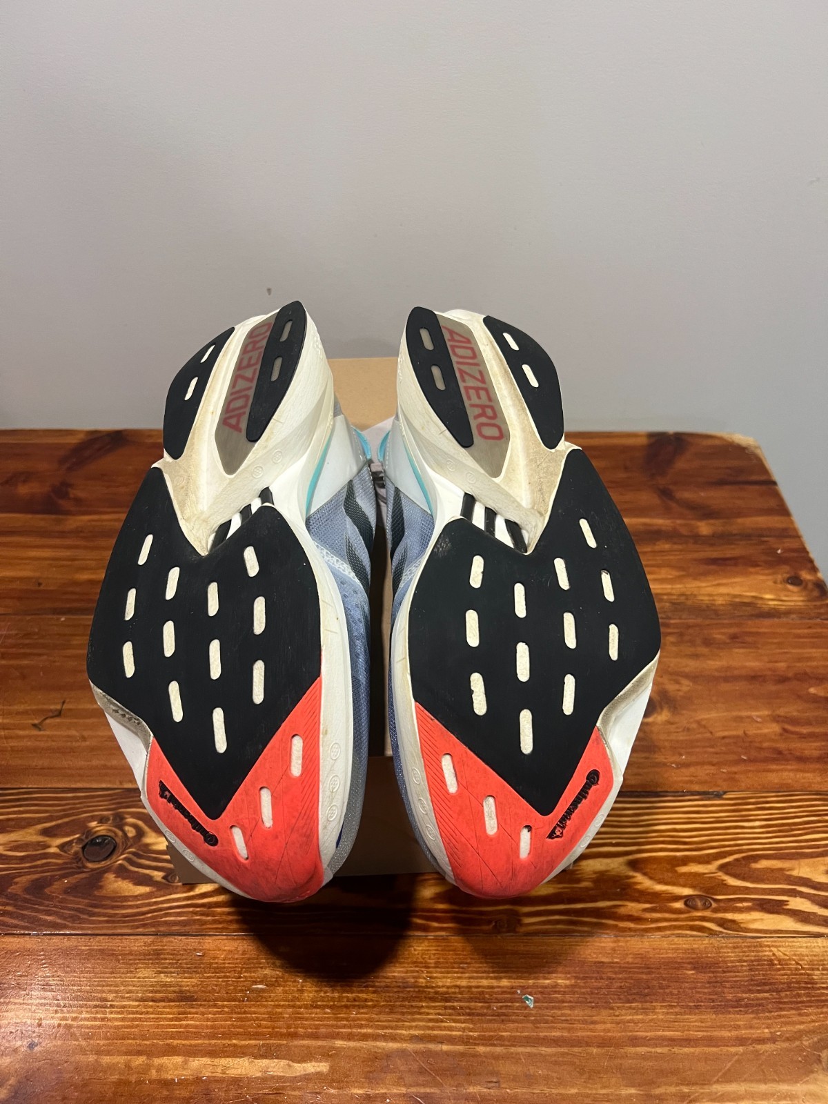 US Mens Size 10 - Adidas Adizero Adios Pro 3 Aurora Ink Flash Aqua thumbnail 3