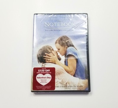 The Notebook DVD Movie Ryan Gosling Rachel McAdams James Garner New Sealed