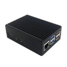 1 Set For Raspberry Pi 5 Aluminum Alloy Case Easy To Install Heatsink Case