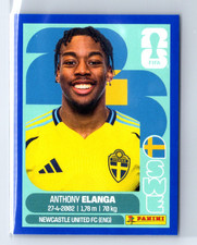 2026 Panini FIFA World Cup Stickers #SWE18 Anthony Elanga SWE Sweden Blue