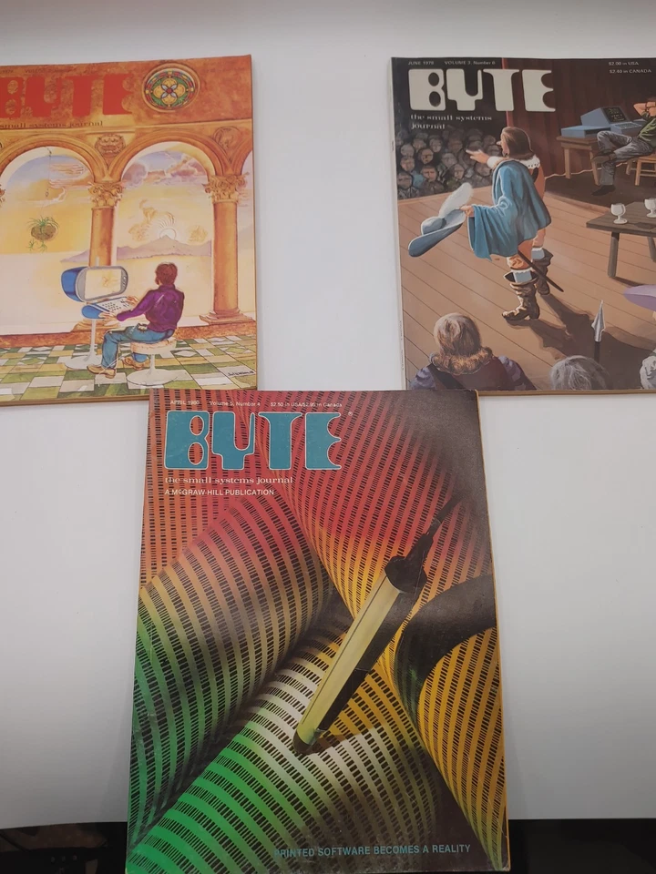 Byte Vintage Computer Magazine Lot of 10 1978, 1980, 1981 - Image 4 of 4