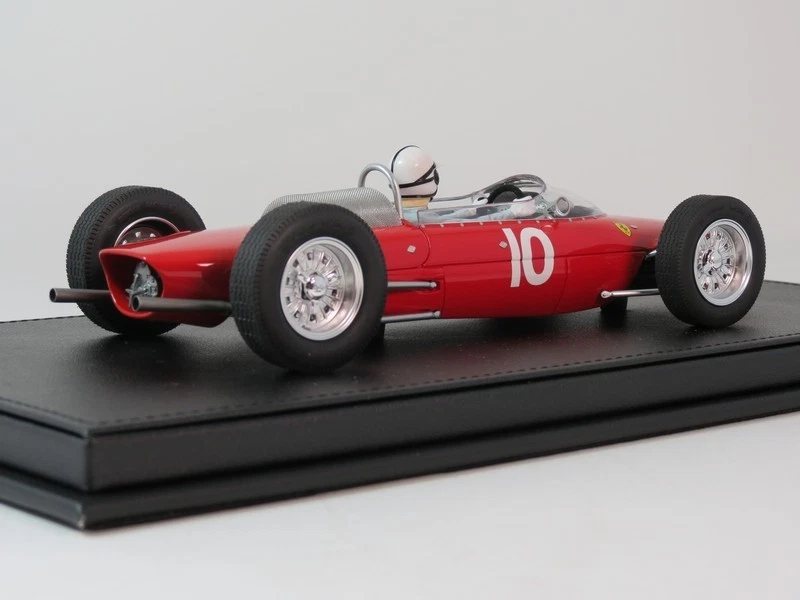 GP Replicas Ferrari 156 F1-63 #10 John Surtees 2nd British GP 1963 1/18 GP11BWD - Immagine 2 di 4