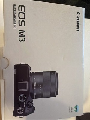 Canon EOS M3 mit Original Verpackung und 18 - 55mm Objektiv Top Zustand