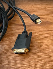 Mini DisplayPort To DVI-D Cable Adapter Converter PC Monitor HDTV MAC 1080P 6FT