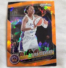 Panini Prizm WNBA 2025 Azura Stevens Orange Prizm #64 Los Angeles Sparks