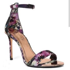 Ted Baker floral open toe heels 41.5 sz 10 1/2 Ulaniip Spring Easter sz 11