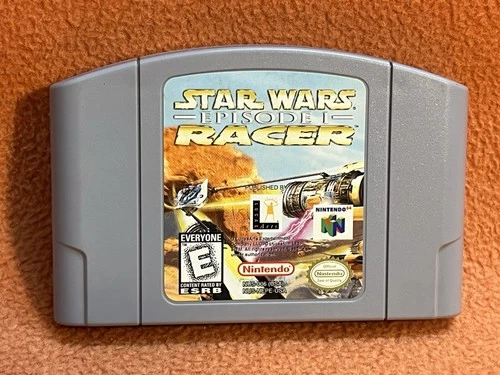 Star Wars Episode 1 Racer Nintendo 64 N64 Original Authentic Classic Game!