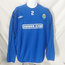 LINFIELD Football Training Shirt Goalkeeper Long Sleeve NO.2 UMBRO XL