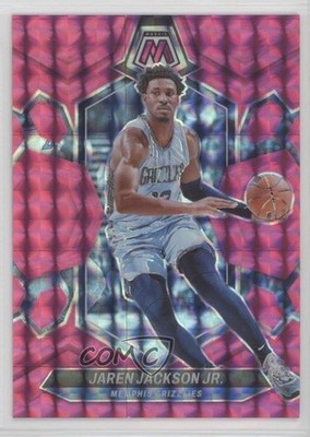 2023-24 Panini Mosaic Pink Mosaic Prizm 42/149 Jaren Jackson Jr #93 13fz