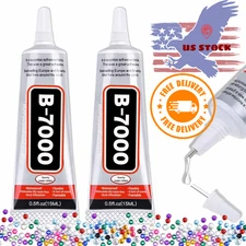 B-7000 2-Pack B-7000 Craft Glue (15ml) - ewelry, Fabric & Phone Repair Adhesive