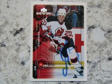 New Jersey Devils Jay Pandolfo Signed Autographed 1998-99 Upper Deck MVP Mint