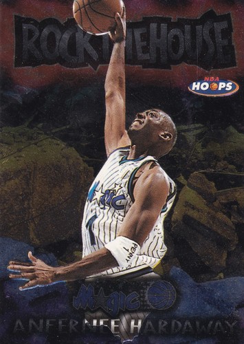 Anfernee Hardaway #1 1997 Hoops Rock the House card