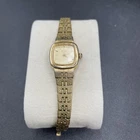 Seiko Ladies Vintage Gold Tone Quartz Watch 5420-5079 Needs Battery