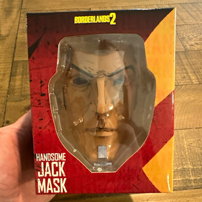 Chronicle Collectibles Borderlands 2 Handsome Jack Mask Lootcrate Exclusive