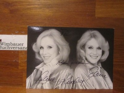 Original autograph of the Kessler twins // autograph autograph signed signed