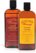 Complete Leather Care Kit Including 8 Oz Cleaner and 8 Oz Conditioner for Use on