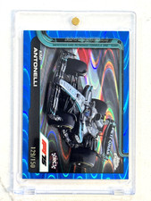 2025 Topps Chrome Formula 1 F1 #80 KIMI ANTONELLI Blue Refractor Rookie Rc /150