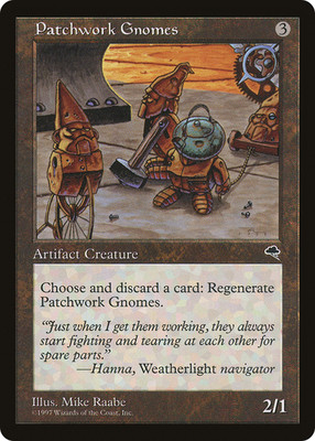 Patchwork Gnomes (x4) - Tempest  - U299 - EX/NM  - 4RCards