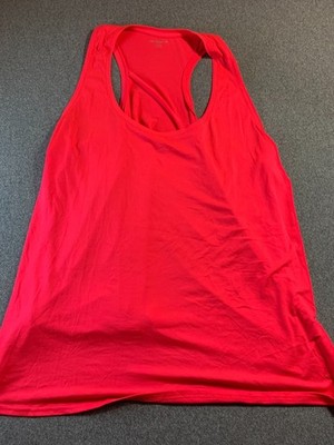 Amazon Essentials Tank Dress Women's 5X Plus Red Racerback Sleeveless Lagenlook