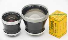 EISS IKON PRO-TESSAR 115mm f/4  35mm f/4 LENSES FOR CONTAFLEX