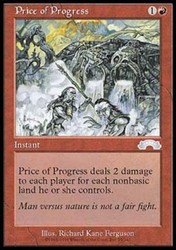 Price of Progress - Exodus #95/143 - Uncommon Red Instant