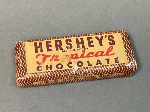 WWII US Military Hershey's Tropical Chocolate Bar WW2 Ration for Humid Heat RARE