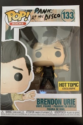 Panic At The Disco Brendon Urie Funko Pop! 133 in Pop Protector