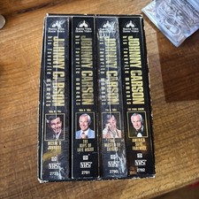 The Johnny Carson Collection VHS Set-2 are still sealed