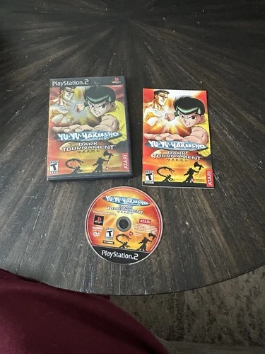 PlayStation 2 PS2 Game Yu-Yu-Hakusho Ghost Files Dark Tournament CIB Complete