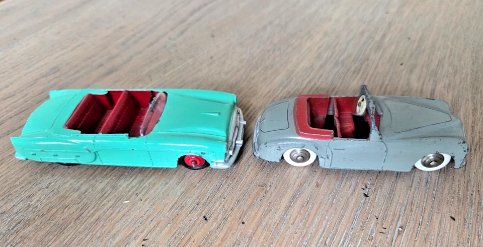 2 superbes Dinky d'origine Packard n° 132 et Simca 8 Sport - Photo 3/4