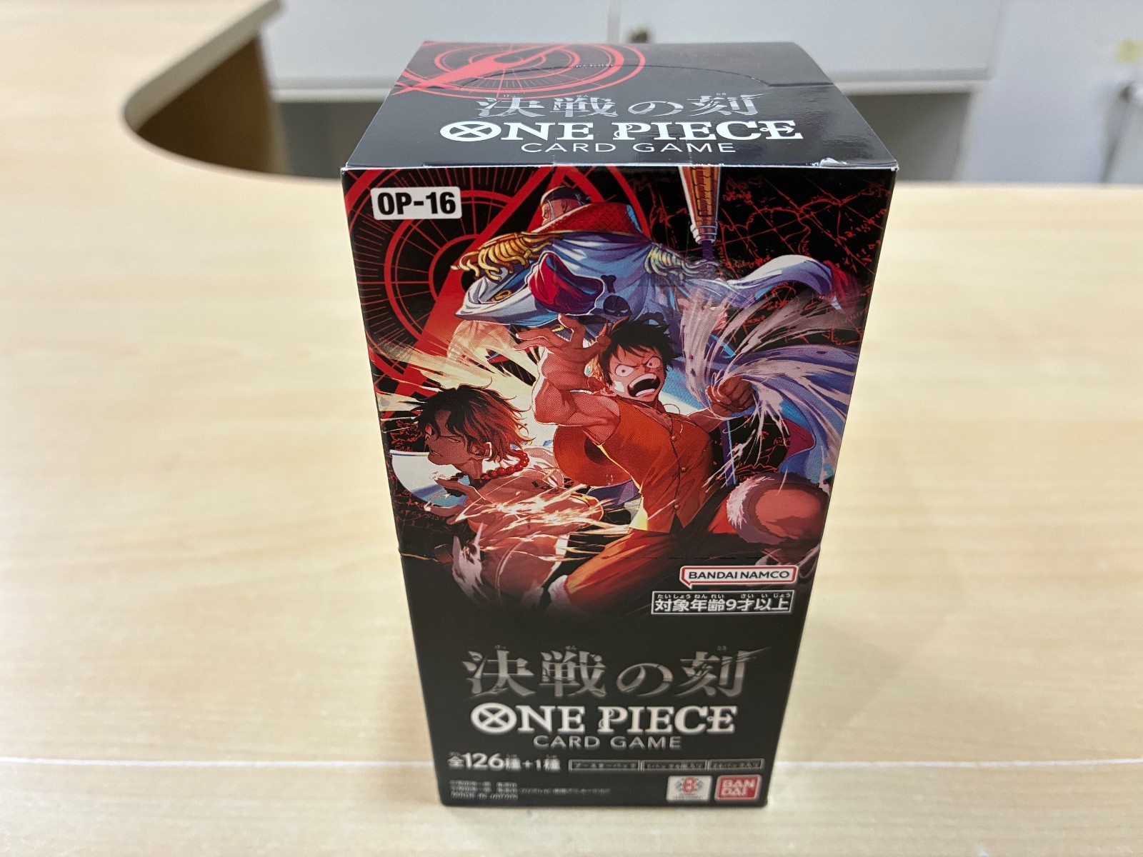 One Piece Display 24 boosters OP16 The Time Of Battle Japonais Neuf Scellé