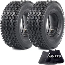 (2-Set) AR-PRO Replacement 13x5.00-6 Tire and Inner Tube Sets for Razor Dirt Qua