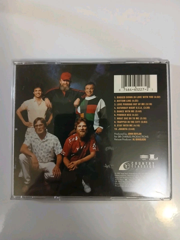 CD: The Charlie Daniels Band - Powder Keg (1987, Epic) Bogged Down  Disc VG+ OOP Foto 4 de 4