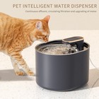 Automatic pet cat water fountain mute water feeder bowl usb charger