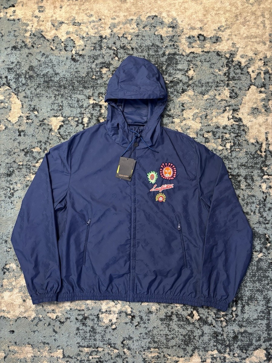 Louis Vuitton x Yayoi Kusama Monogram Windbreaker Jacket Size 55