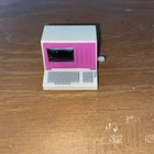 Vintage 1980s Barbie Doll Windup Computer (Working) Wind Up Magic Moves