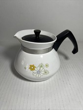 Vintage Corning Ware Floral Bouquet 3 Cup Tea...