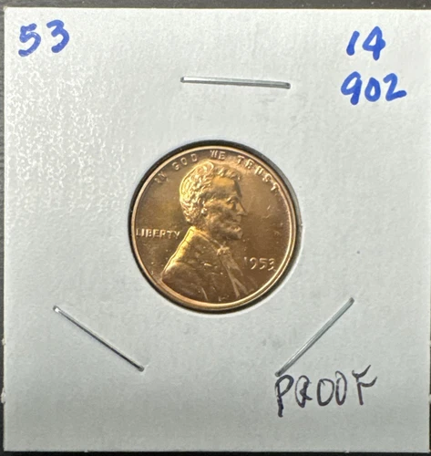 1953 Lincoln Wheat Cent -- PROOF