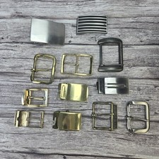 Mixed Belt Buckle Lot Of 12 Used