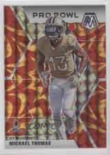 2020 Panini Mosaic Pro Bowl Reactive Orange Prizm Michael Thomas #252 0b70