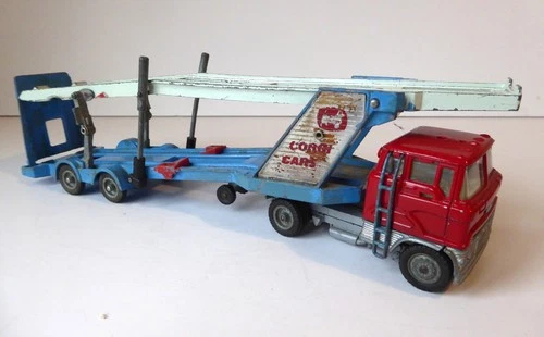 Corgi Majors 1138 'FORD ARTICULATED CAR TRANSPORTER' - 1:43 Vintage Diecast VGC