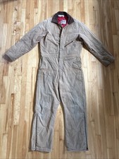 Vintage Walls Blizzard Pruf Size Large Tall USA Insulated Coveralls Workwear